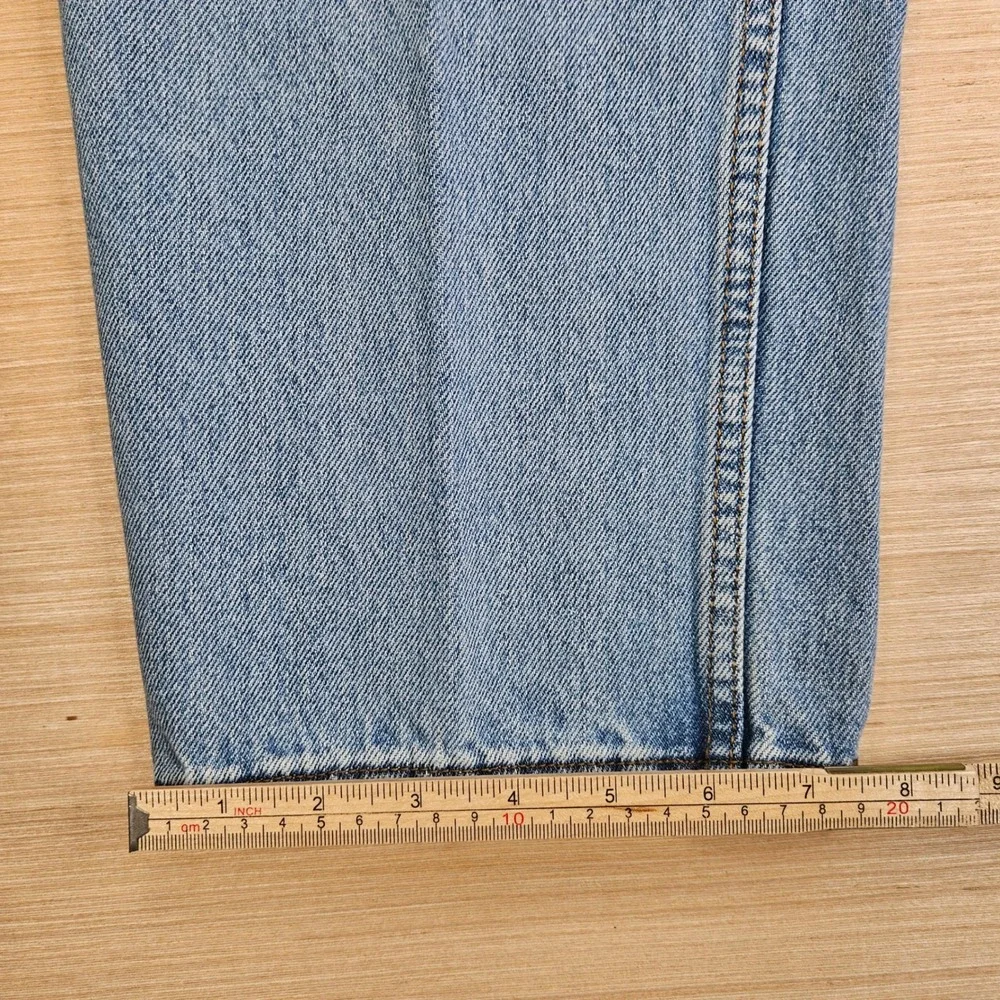 Vintage Y2K Levi 550 Jeans Mens 34x30 Fit 32x29 Blue Relaxed Fit Denim Pants